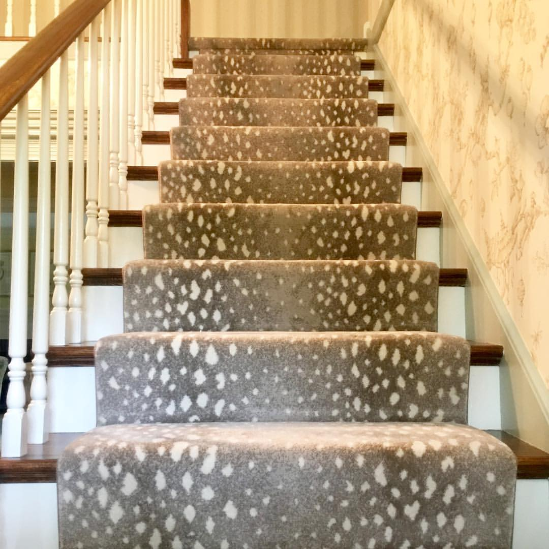 Barbie Presnell - Antelope print stair runner RG Install